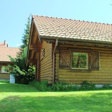 L'Ours Noir Chalet En Rondins La Bresse Exterior foto