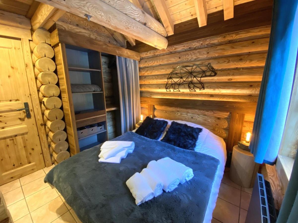 L'Ours Noir Chalet En Rondins La Bresse Exterior foto
